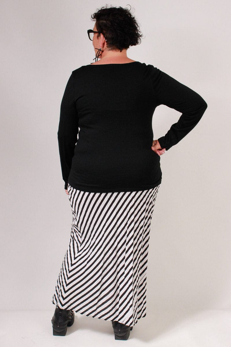 TCD TCD Simply Tee - Black Merino Shop