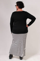 TCD TCD Simply Tee - Black Merino Shop