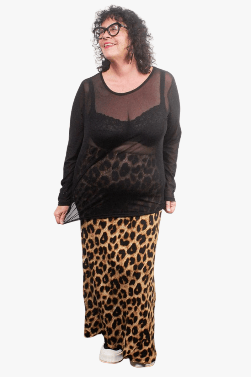 TCD TCD Simply Tee - Black Mesh Shop