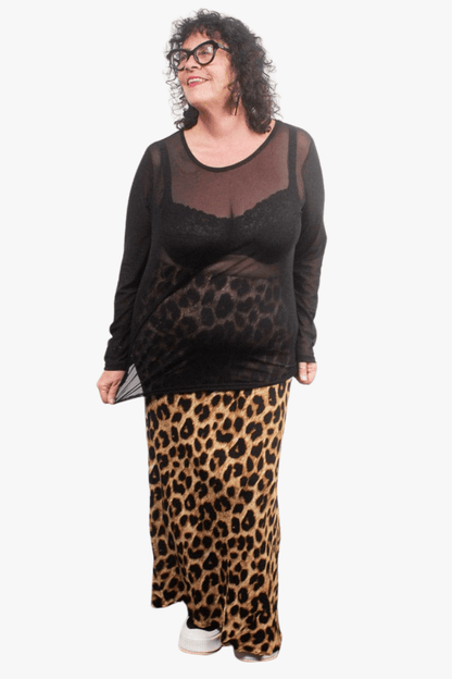 TCD TCD Simply Tee - Black Mesh Shop