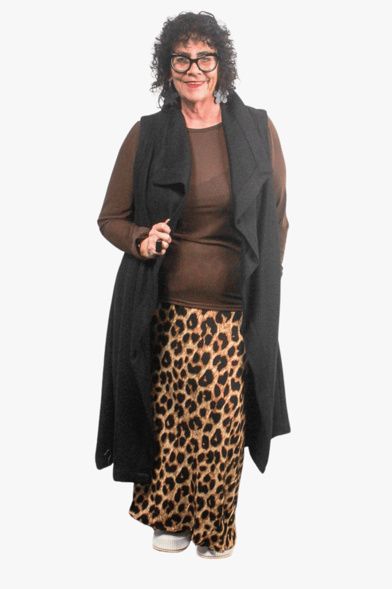 TCD TCD Simply Tee - Brown Mesh Shop