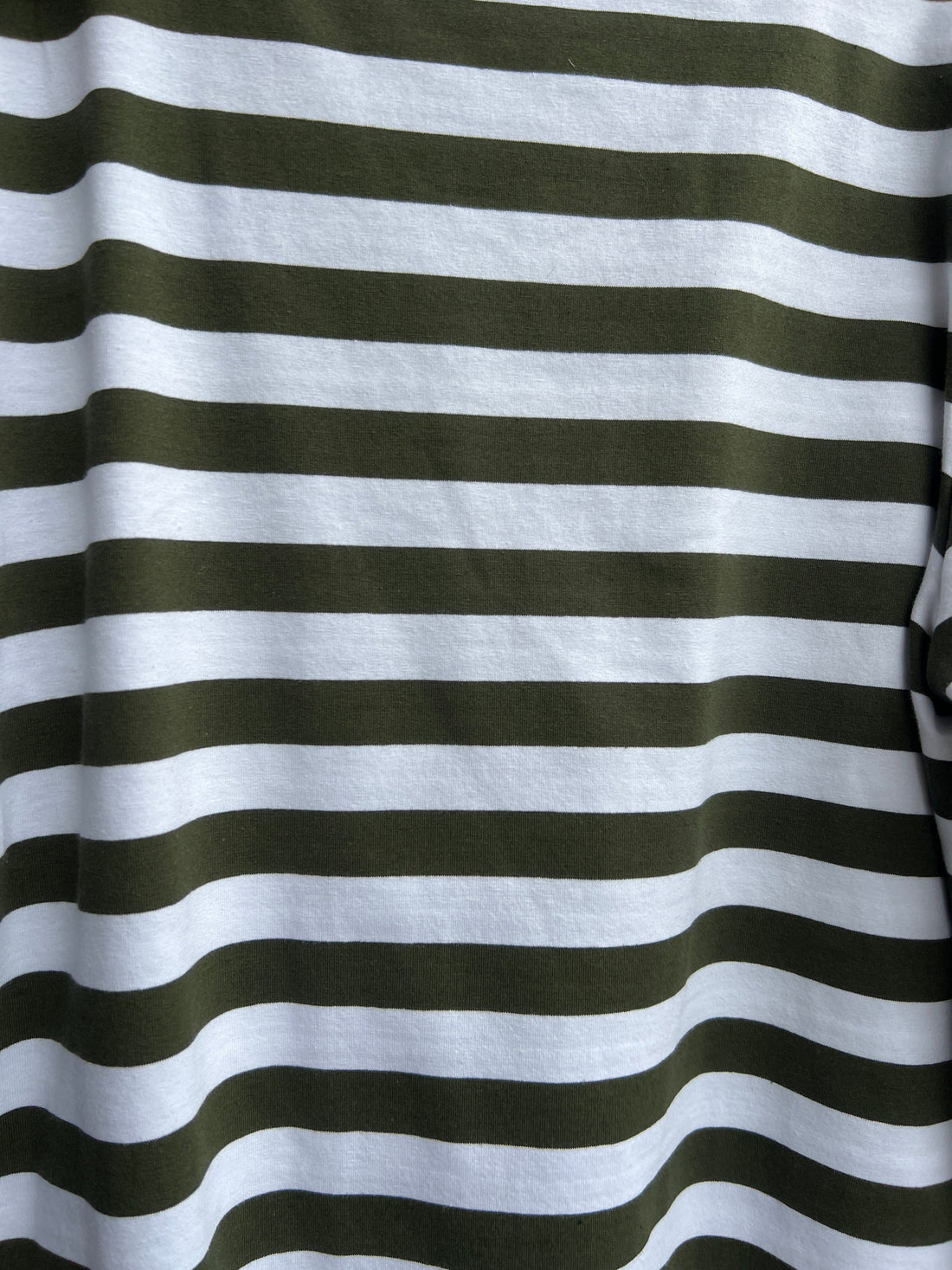 TCD TCD Simply Tee - Khaki Stripes Shop