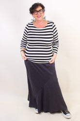 TCD TCD Simply Tee - Navy Stripes Shop