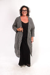 TCD TCD Solidarity Jacket - Black Textural Print Shop