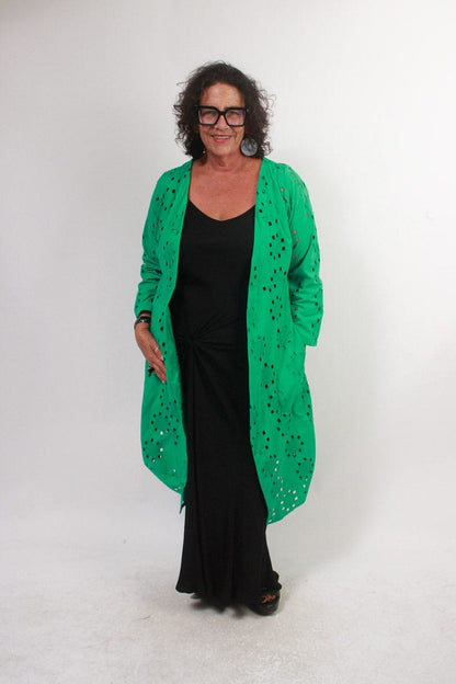 TCD TCD Solidarity Jacket - Green Textural Shop