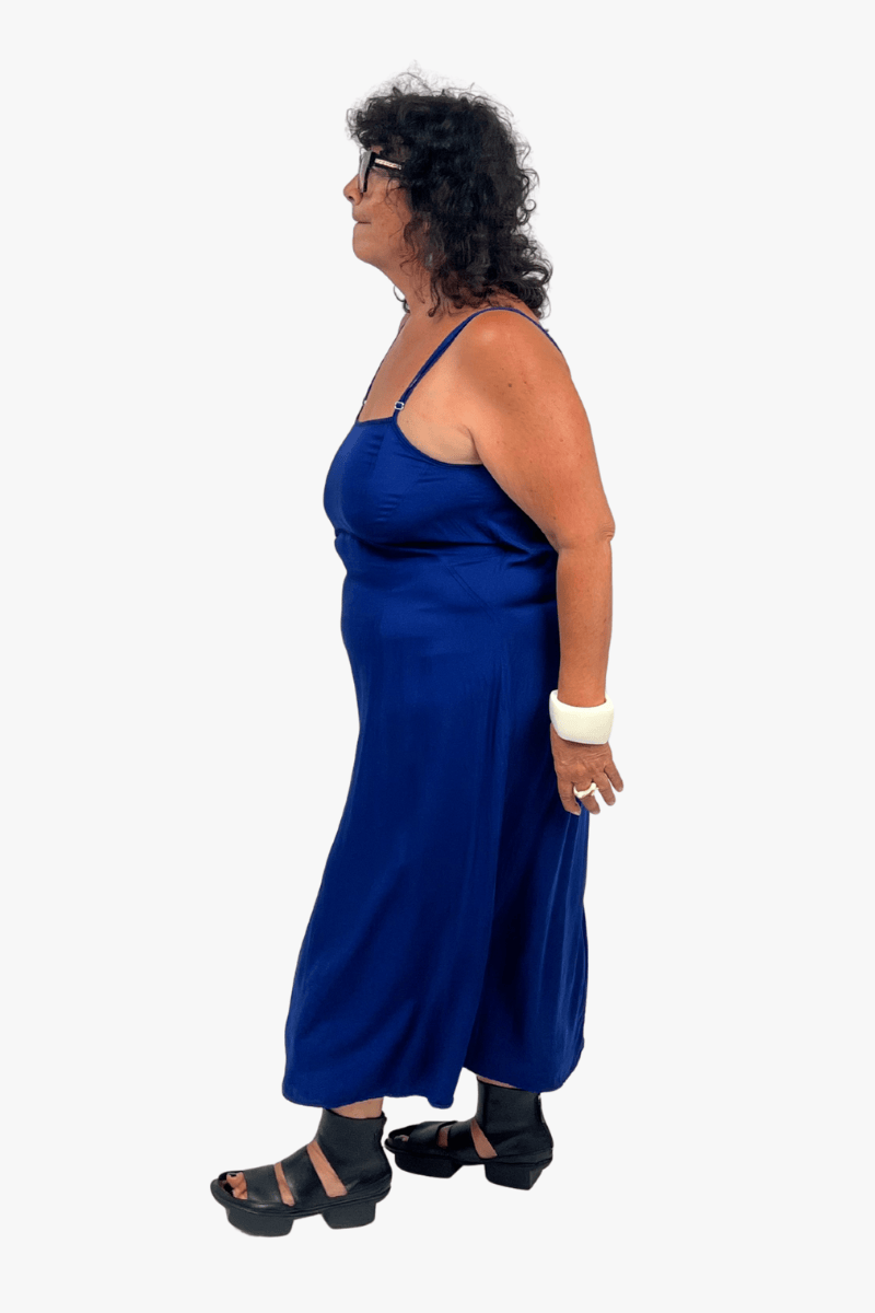 TCD TCD Steph Slip Dress - Cobalt Blue Shop