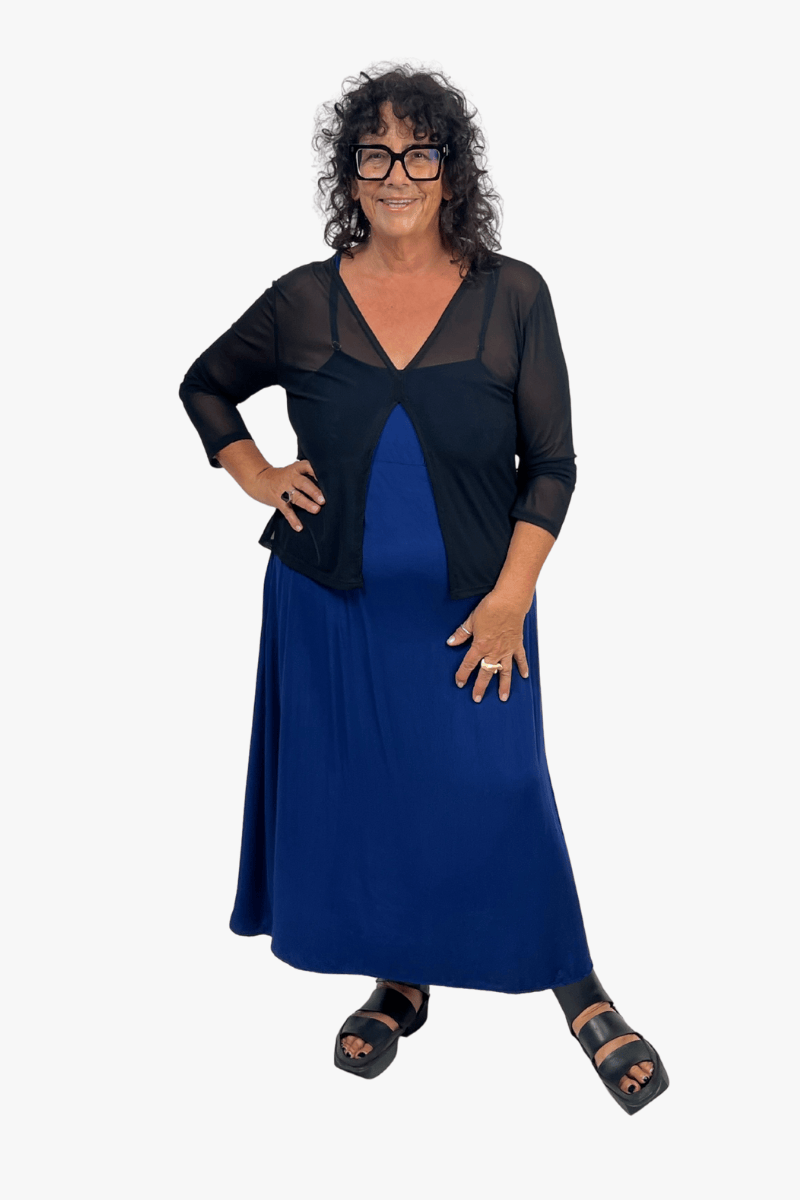 TCD TCD Steph Slip Dress - Cobalt Blue Shop