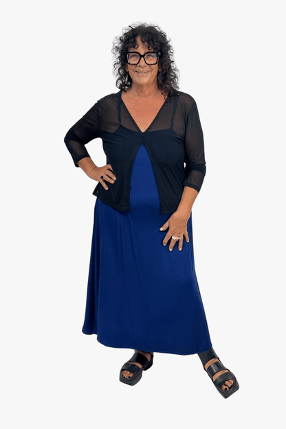 TCD TCD Steph Slip Dress - Cobalt Blue Shop