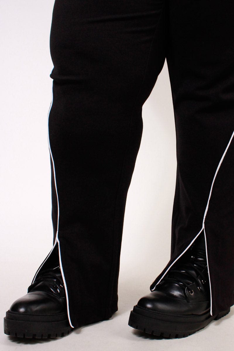 TCD TCD Swerve Pants Shorter Length - Black Ponti Shop