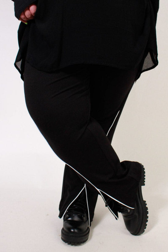 TCD TCD Swerve Pants Shorter Length - Black Ponti Shop