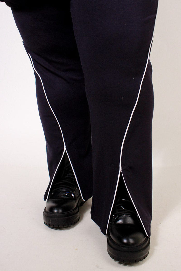 TCD TCD Swerve Pants Shorter Length - Navy Ponti Shop