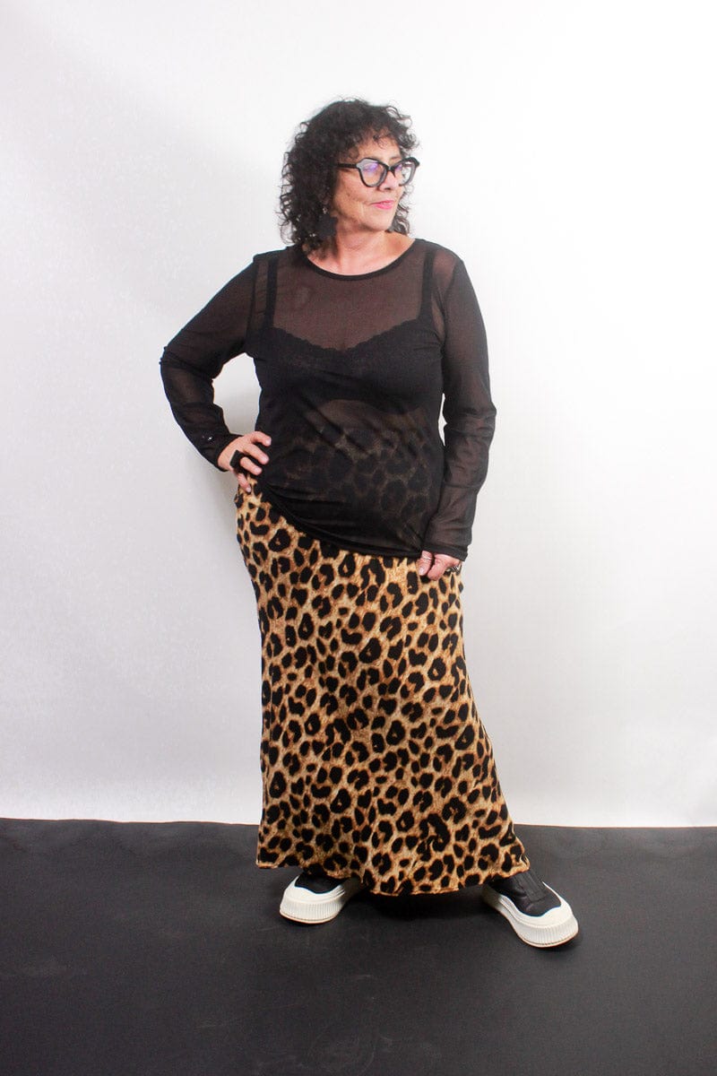 TCD TCD Simply Tee - Black Mesh Shop XS = 14